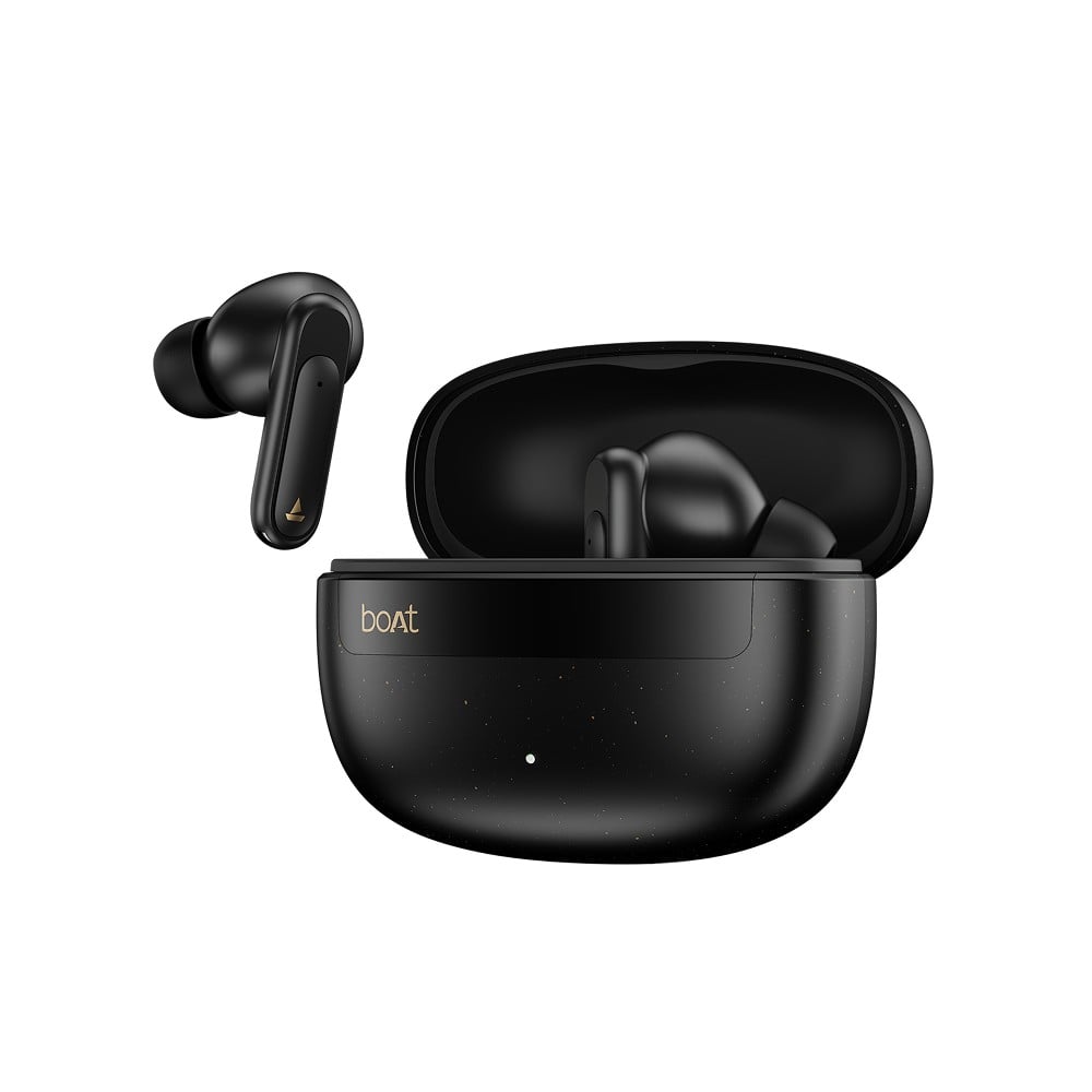 boAt 2026 Launch Airdopes Plus 222 TWS Earbuds, 60Hrs Playback (Carbon Black)