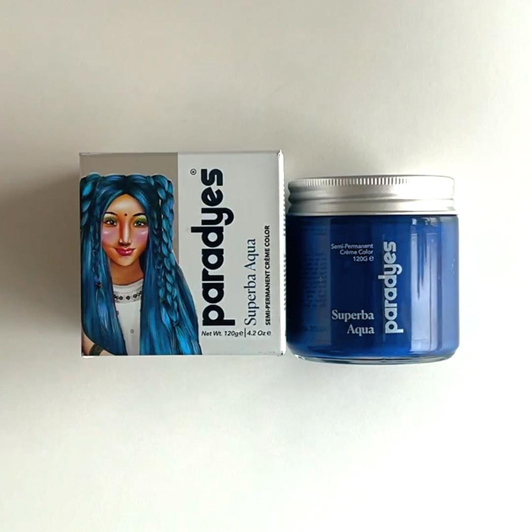 Paradyes Rudolphi Blue Semi-Permanent Hair Colour (Rudolphi Blue) Price ...