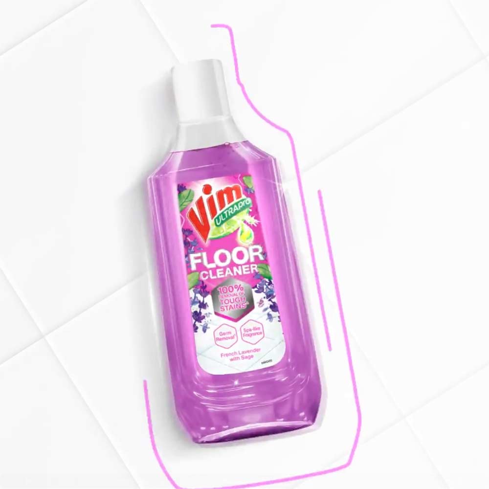 Vim Ultrapro Floor Cleaner - French Lavender Price - Buy Online at ₹120 ...