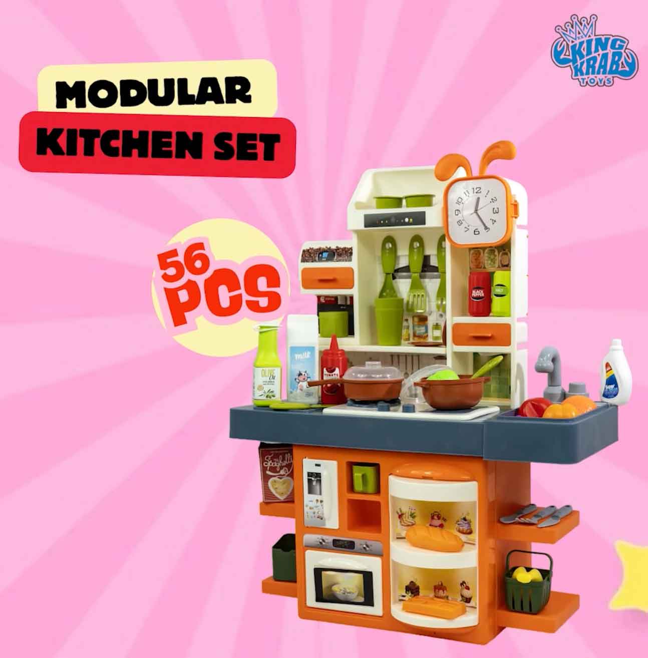 King Krab Kitchen Play Set for Kids Price - Buy Online at Best Price in ...