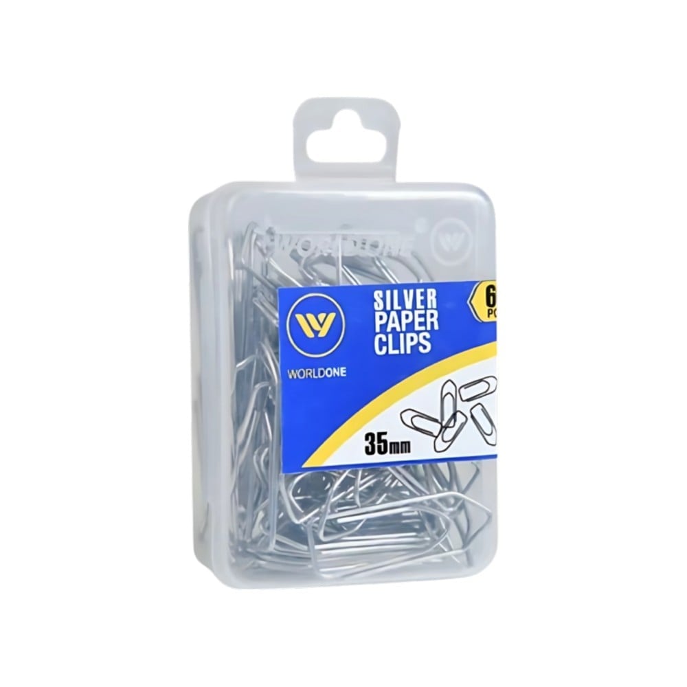 Worldone Paper Clips (Silver) Price - Buy Online at ₹40 in India