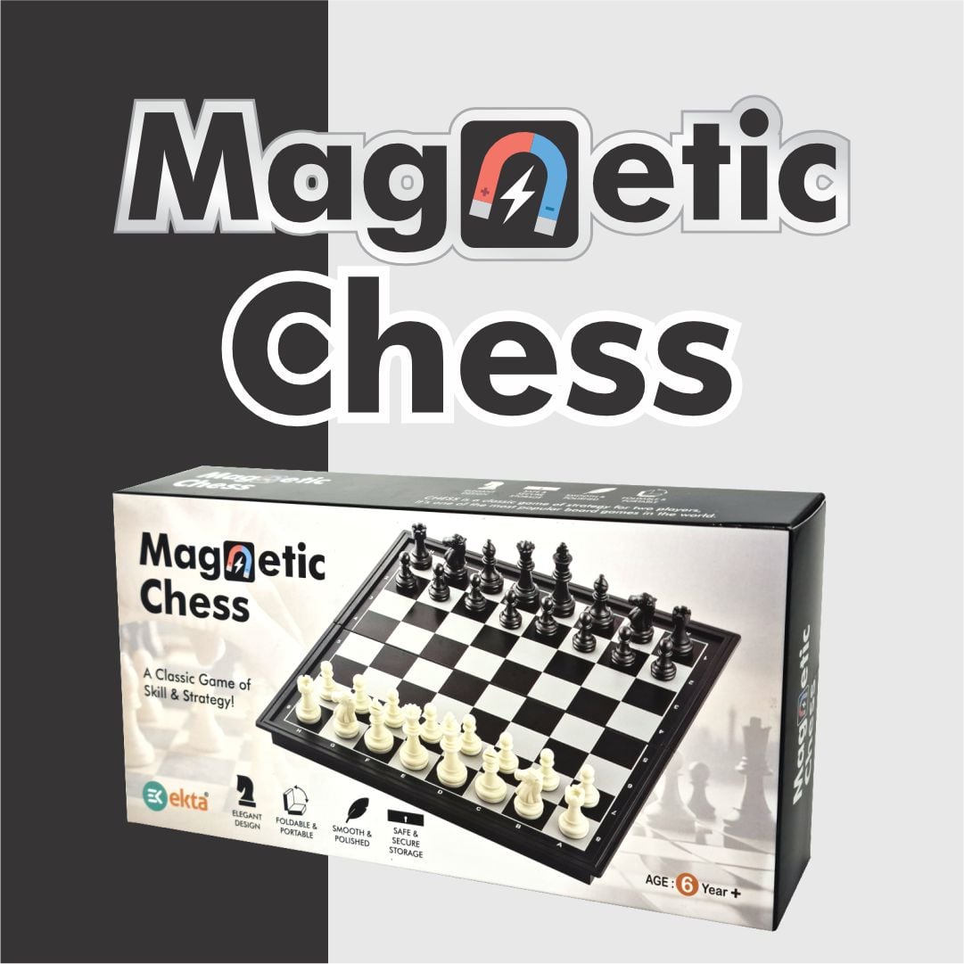 Ekta Foldable Magnetic Travel Chess - Small Price - Buy Online at ₹429 ...