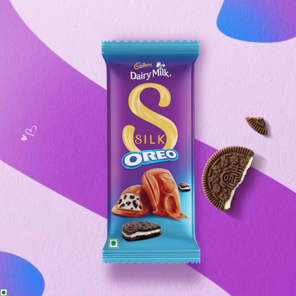 Buy Cadbury Dairy Milk Silk Oreo Milk Chocolate Bar (58.5 g) Online at ...