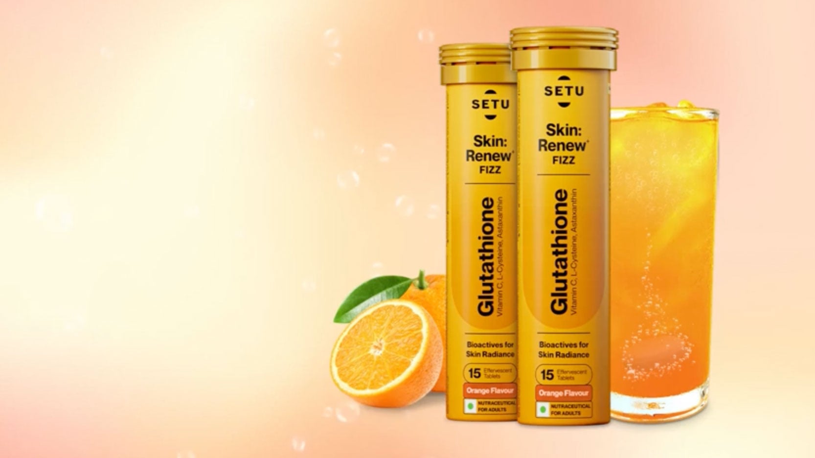 Setu Skin Renew Glutathione for Skin Glow (Orange) Price - Buy Online ...