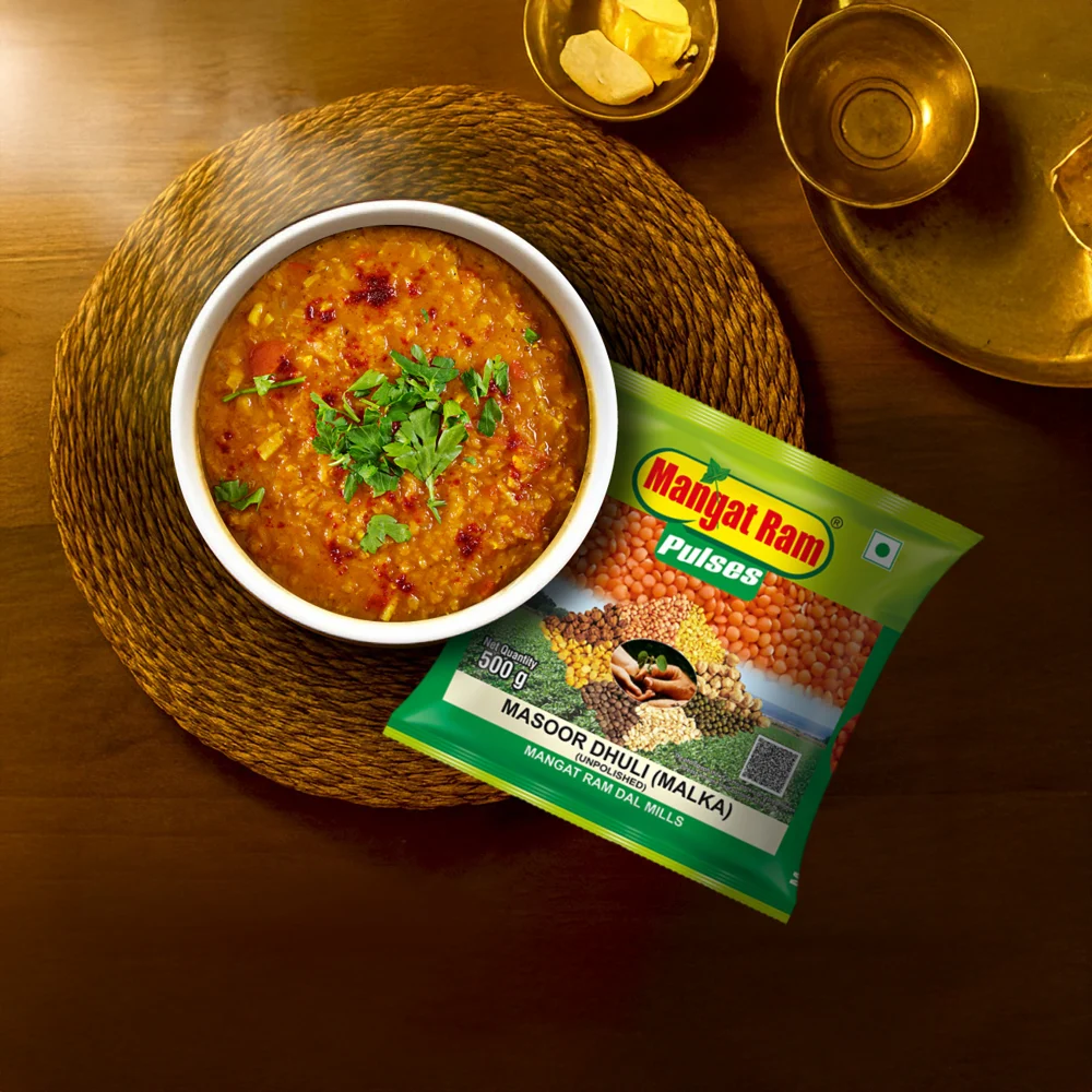 Mangat Ram Unpolished Masoor Dal Dhuli Price - Buy Online at ₹69 in India