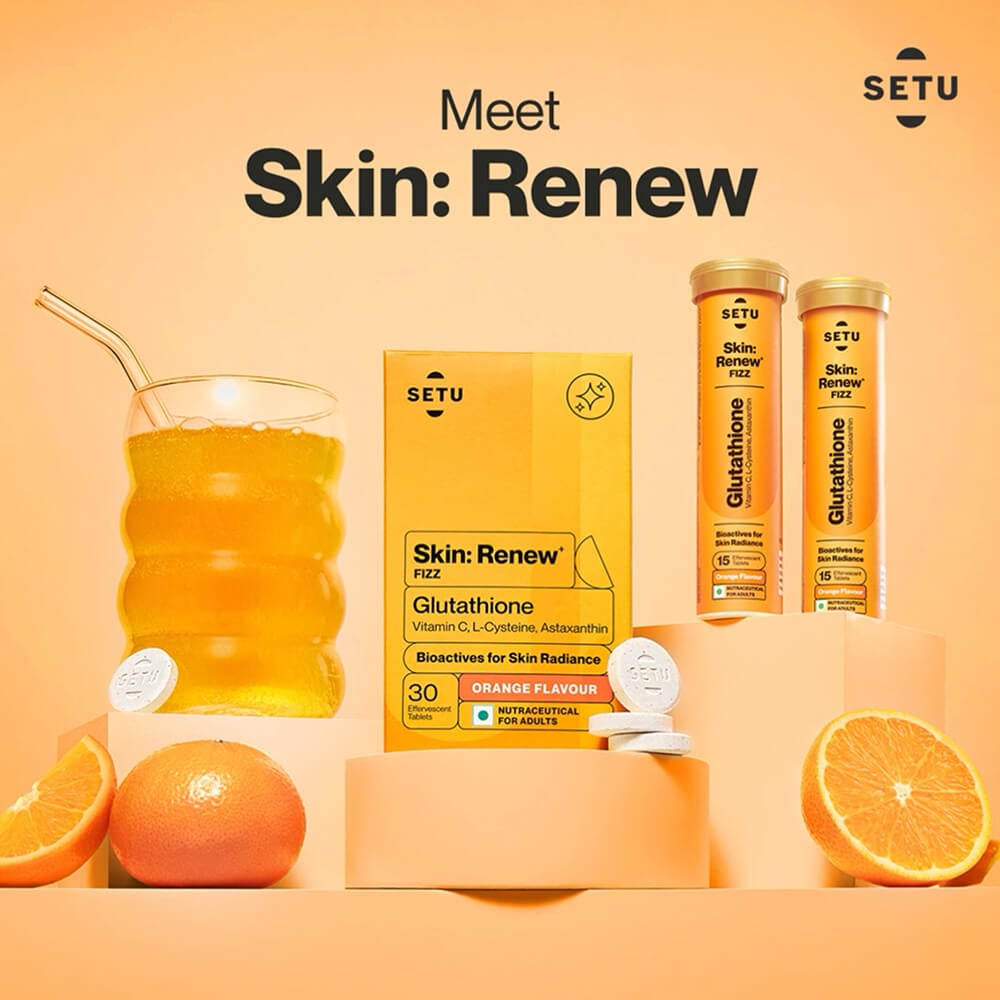 Setu Skin Renew Glutathione for Skin Glow (Orange) Price - Buy Online ...