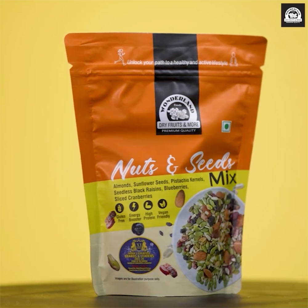 Wonderland Foods Nuts, Berries & Seeds Mix Price - Buy Online at ₹139 ...