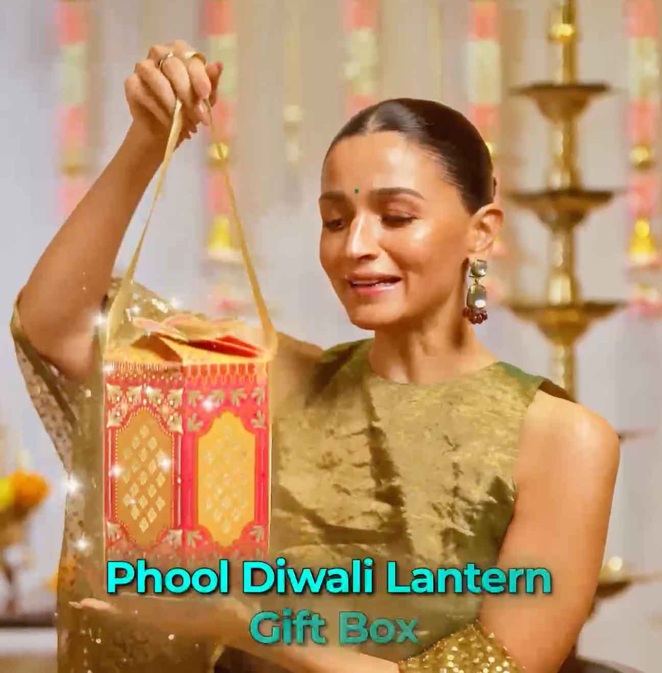 Lantern Diwali Gift Box by Phool Price - Buy Online at Best Price in India
