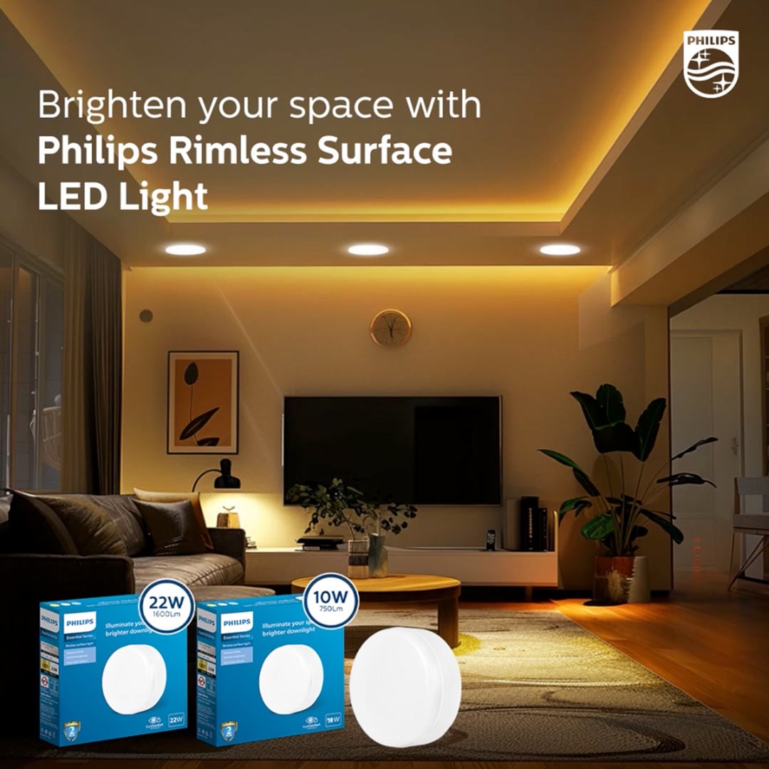 Philips Lighting Rimless 10 W Panel Light (Cool Daylight) Price - Buy ...