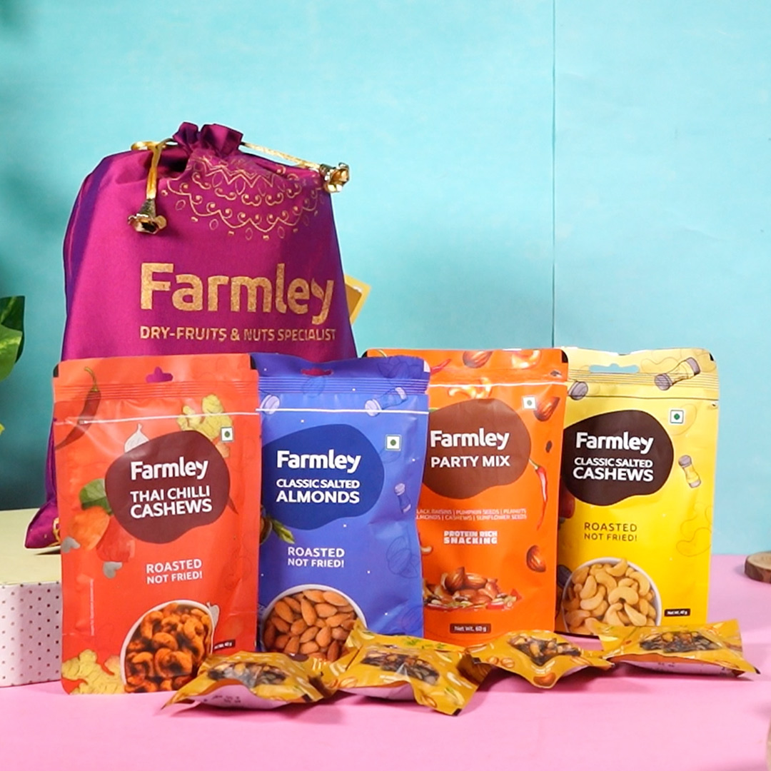 Farmley Mix Dry Fruit Potli Price - Buy Online at Best Price in India