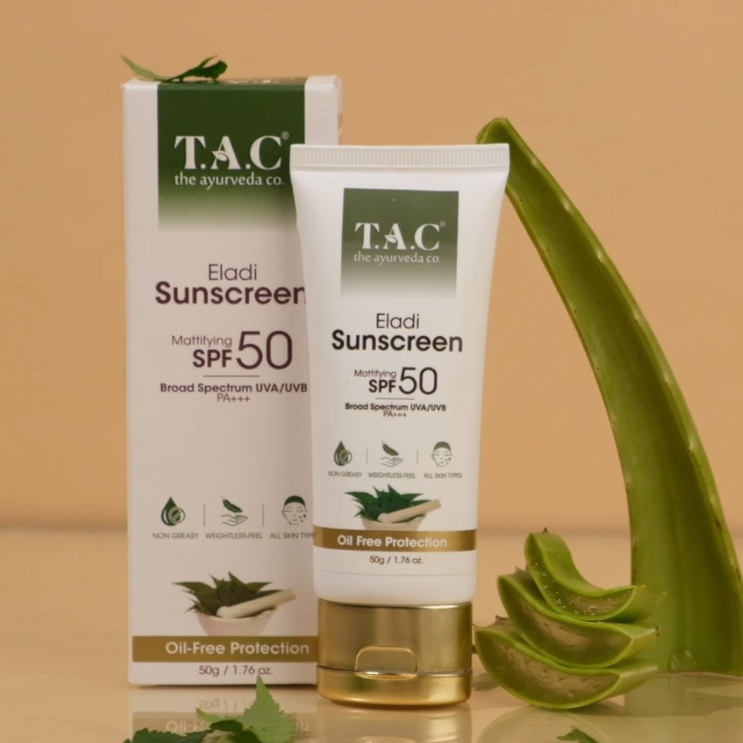 TAC Eladi Sunscreen with UVA and UVB Rays Protection (SPF 50) Price ...