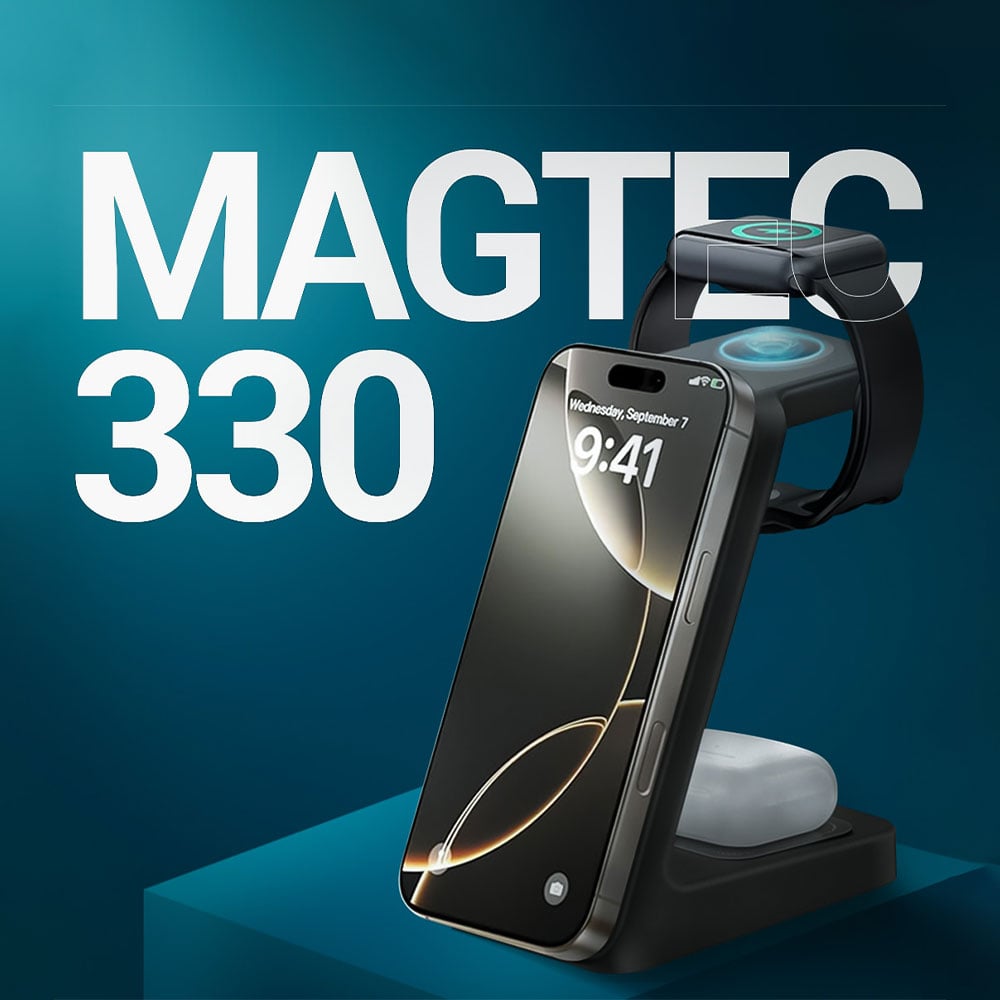 Unigen Magtec 330 3 in 1 Magsafe Wireless Charger (15 W, Black) Price ...