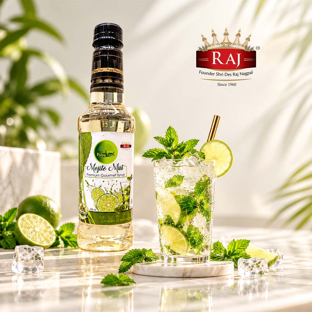 Raj Mojito Mint Mocktail Syrup Price - Buy Online at Best Price in India