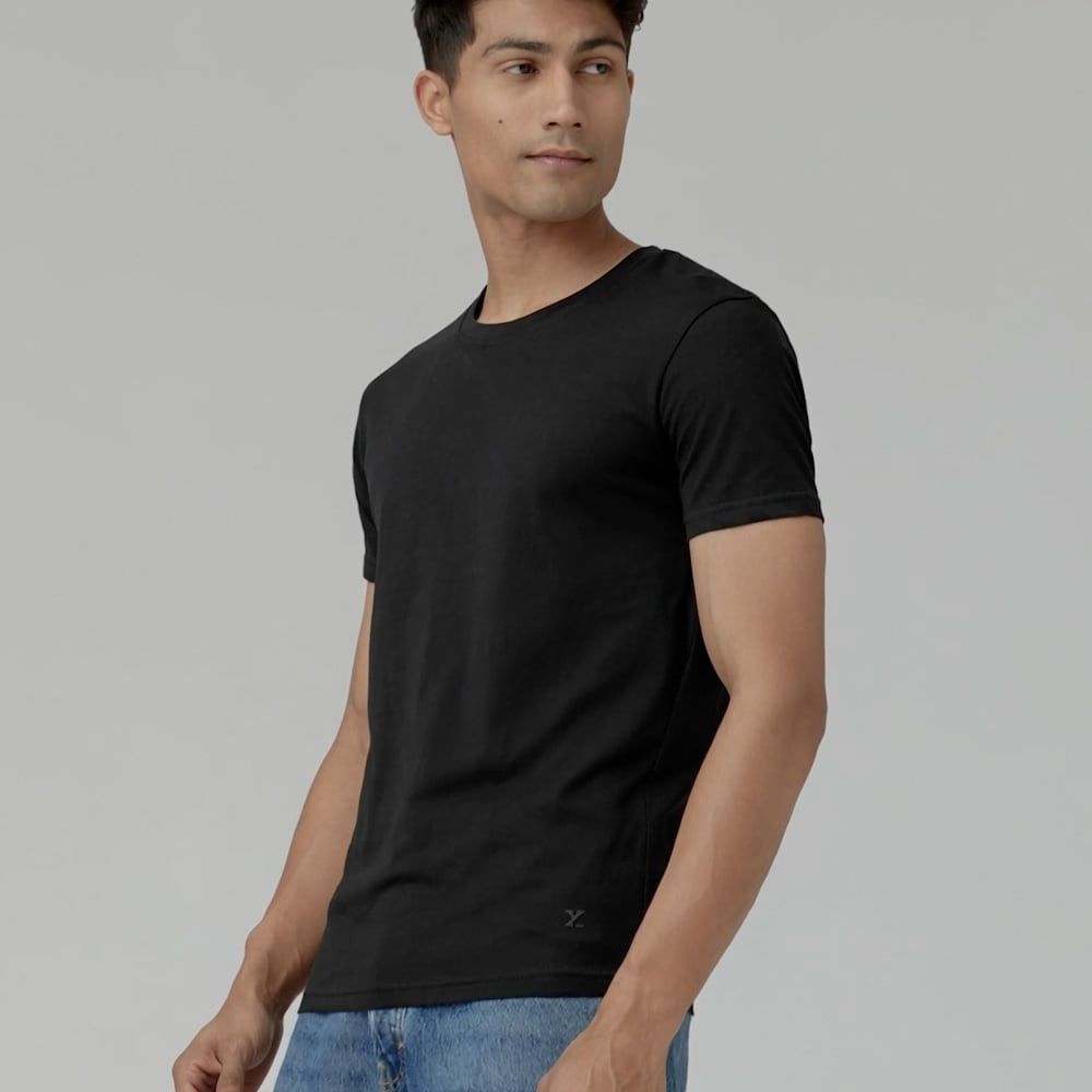 t_b_r_cページ♥ XYXX Regular Fit T-Shirt (Black) Price - Buy Online at ₹394 in India