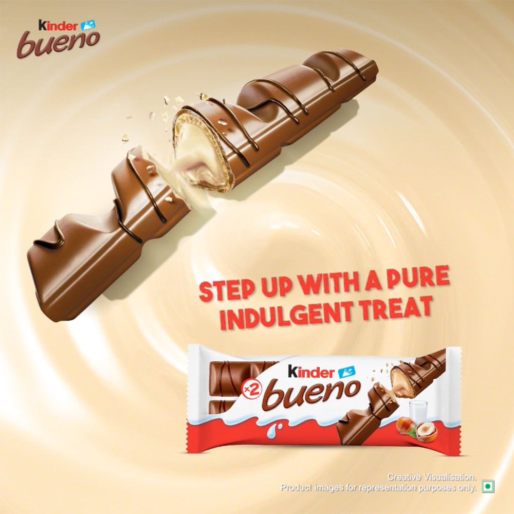 Kinder Bueno Crispy Creamy Chocolate Bar Price - Buy Online at Best ...