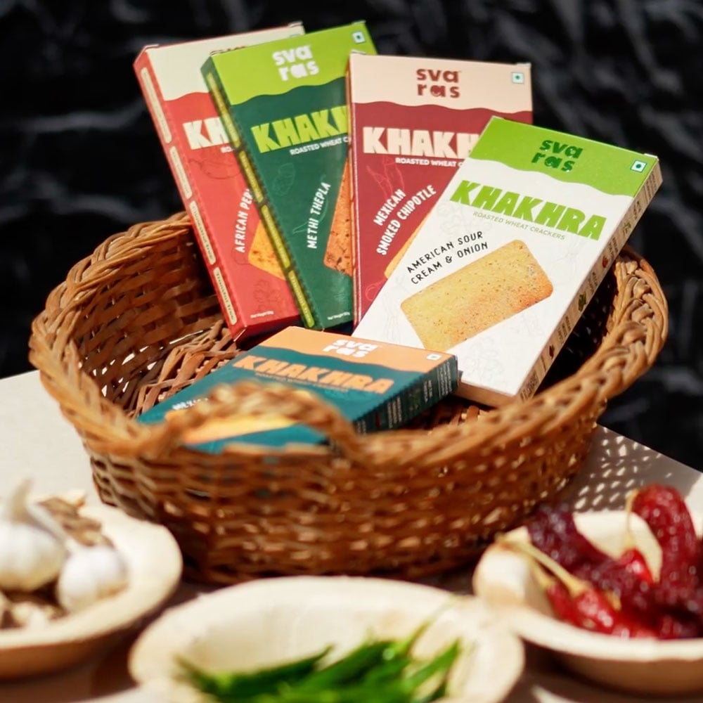 Svaras Roasted Khakhra - Handpicked 5 Flavour Pack Price - Buy Online ...