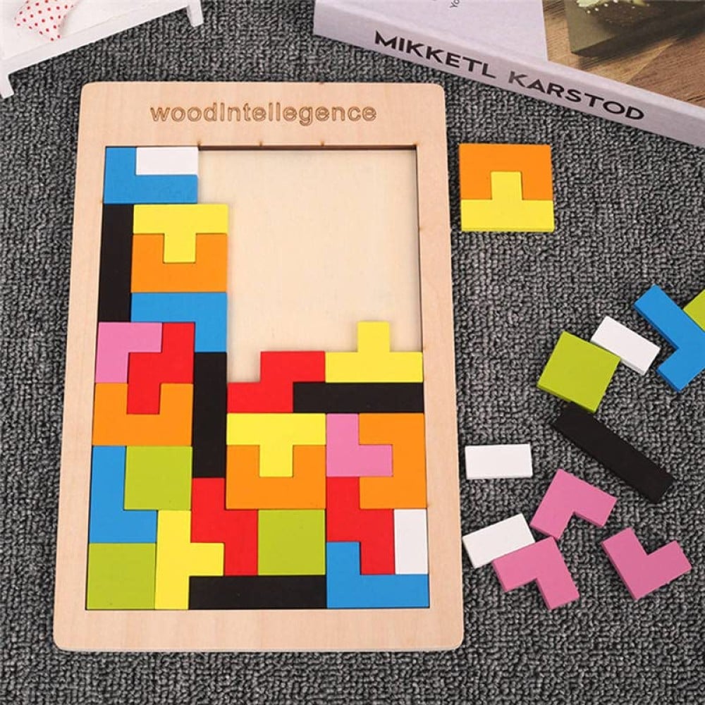 Fablue Intelligence Russian Blocks Puzzle Board Game (Multicolour ...