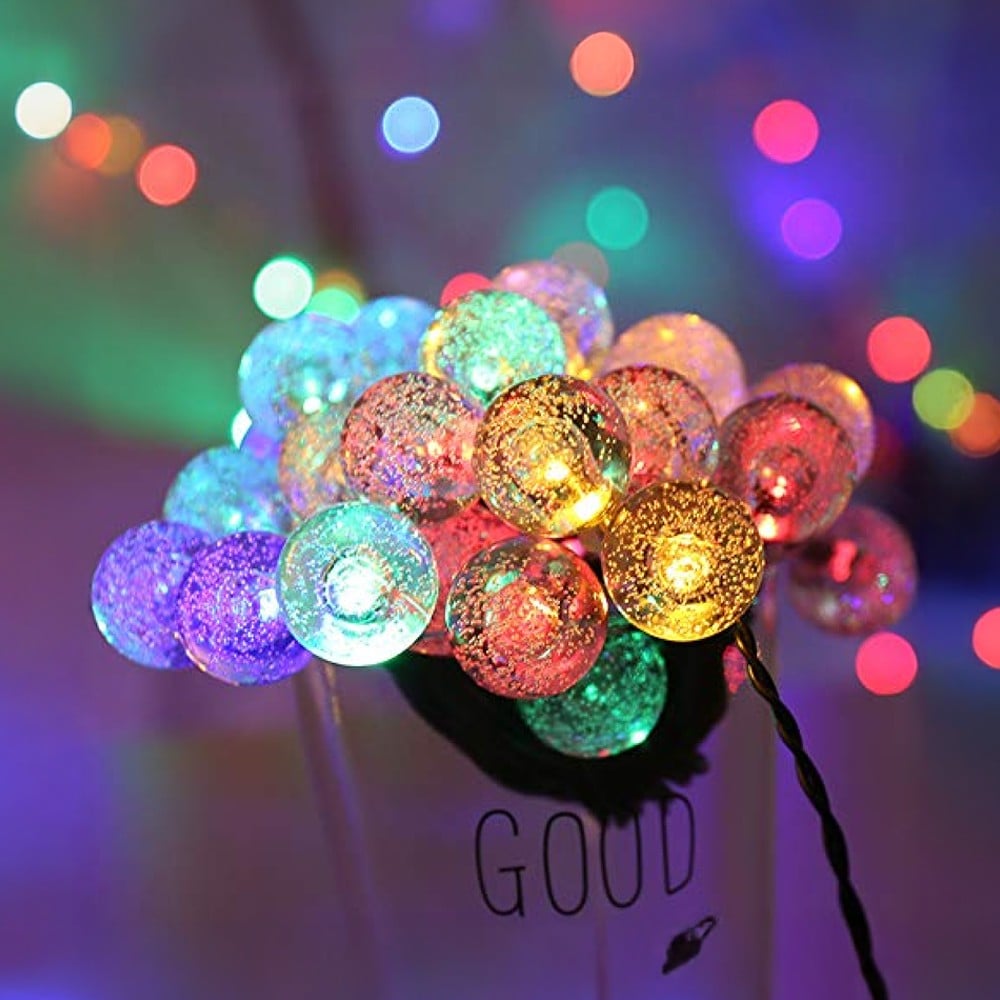 Multicolour Crystal Ball 3m LED String Light (4 W) - Pesca Price - Buy ...
