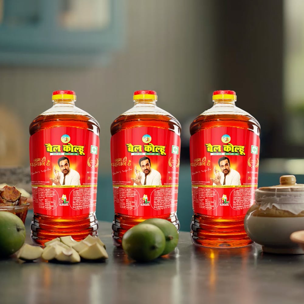 Bail Kolhu Kachi Ghani Mustard Oil Price - Buy Online at ₹428 in India